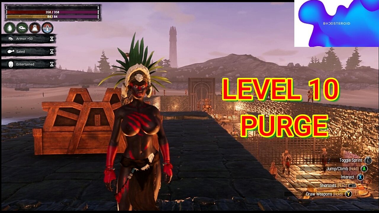 Conan Exiles level 10 purge Busty Boobs #boosteroid #conanexiles