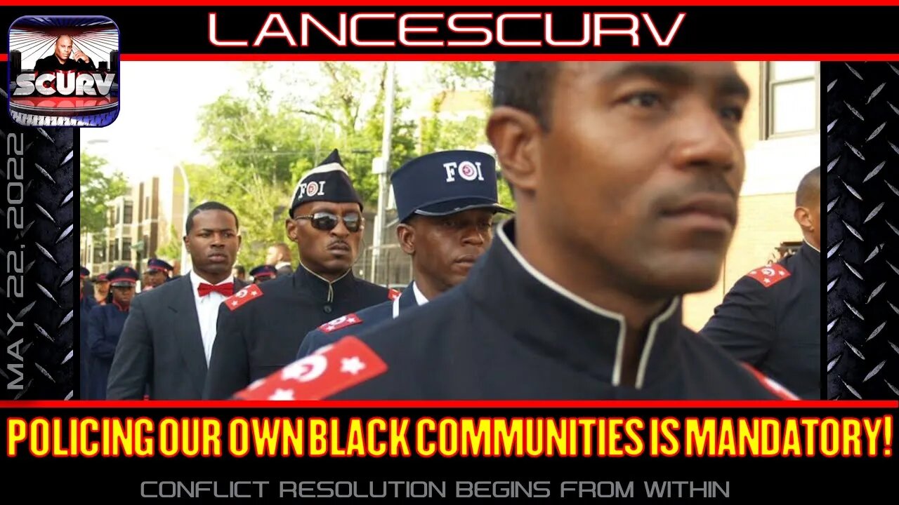 POLICING OUR OWN BLACK COMMUNITIES IS MANDATORY!