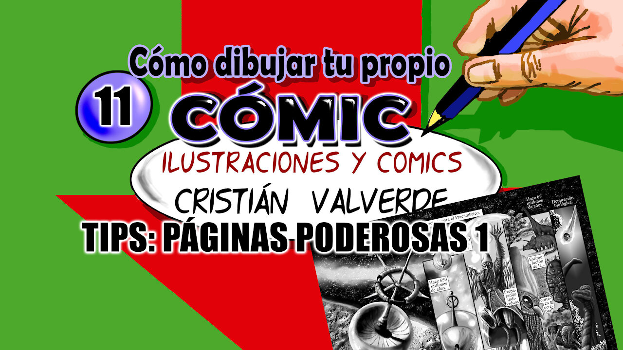 Como dibujar tu propio comic: Paginas poderosas 1