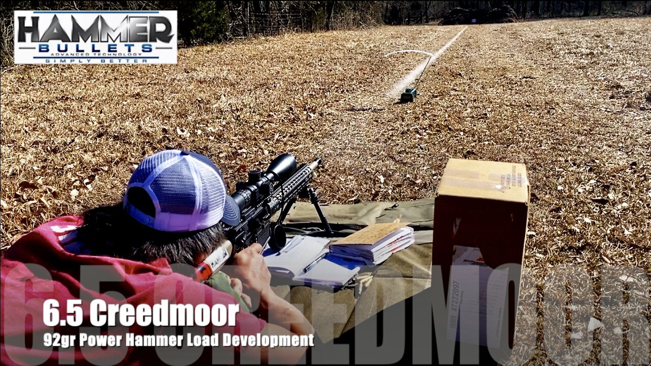 6.5 Creedmoor 92 Power Hammer Load Development