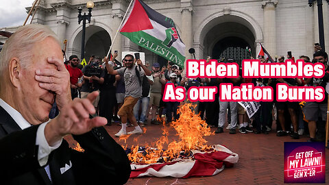 Chaos in America: Protests, Biden's Bumbling Exit Speech & Defiant Netanyahu Speech to Congress