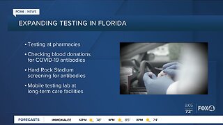 Testing to expand in Florida