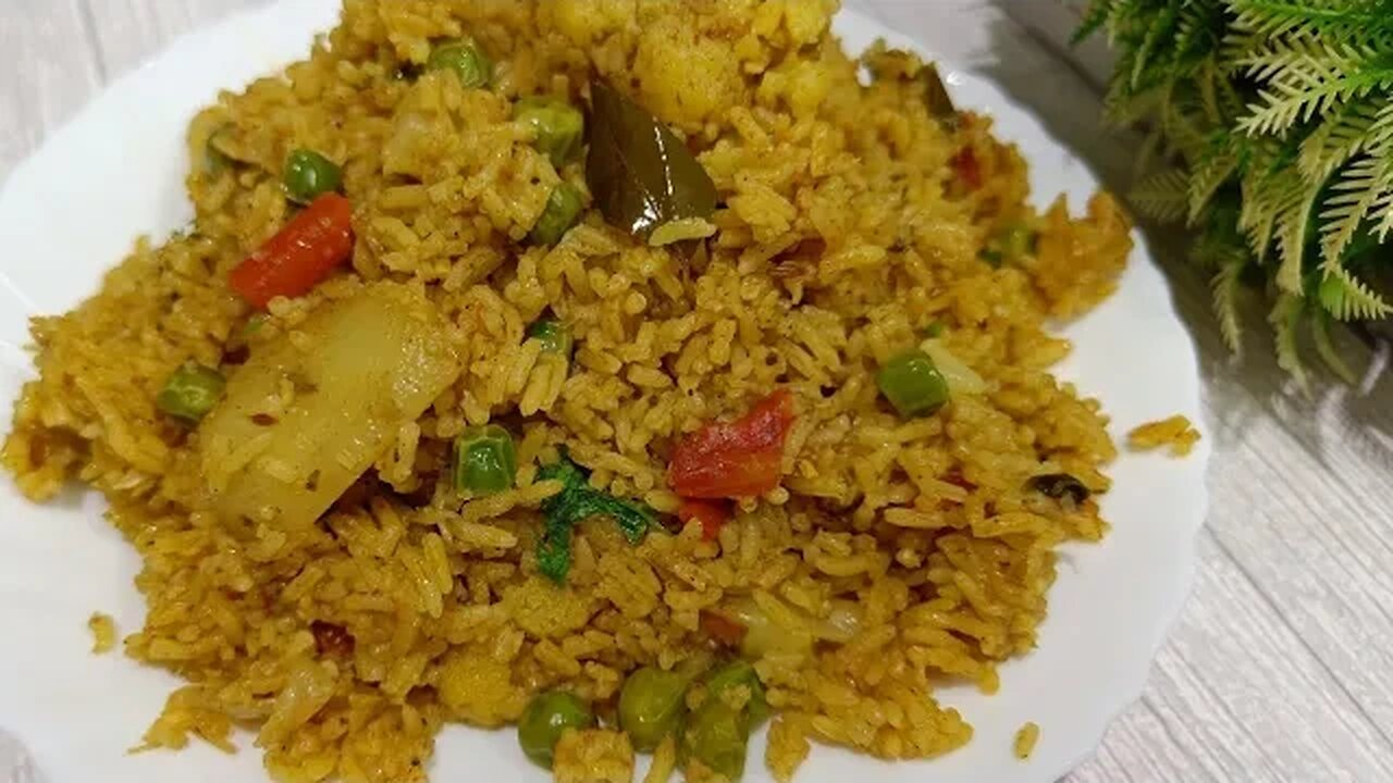 कुंकर में 10 Min में मसालेदार पुलाव ऐसें बनाये खाने वाले हाथ ना रोक पाये l Masala Pulao