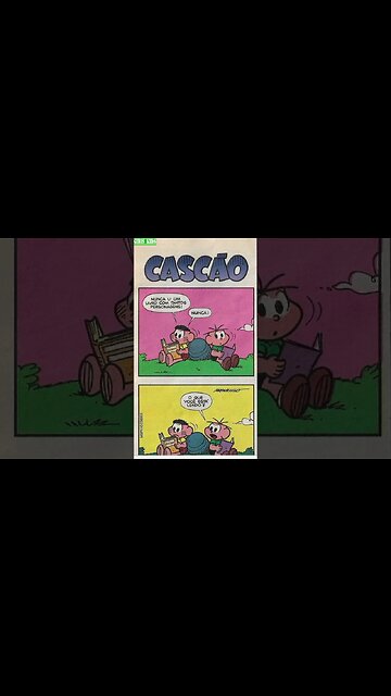 Cascão [Pause o Vídeo Caso Não Consiga Ler]