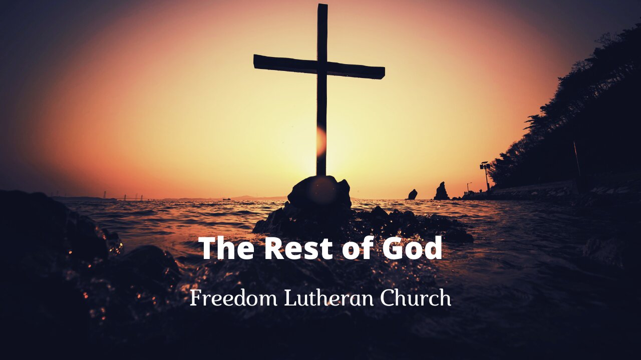 "The Rest of God" June 2, 2024