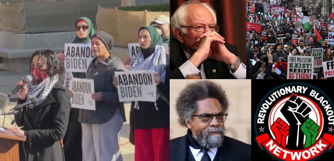 Bernie Sanders Disappointing Answers, RBN Responds To Dr. West, Day X Arrives, Biden Failures Go On