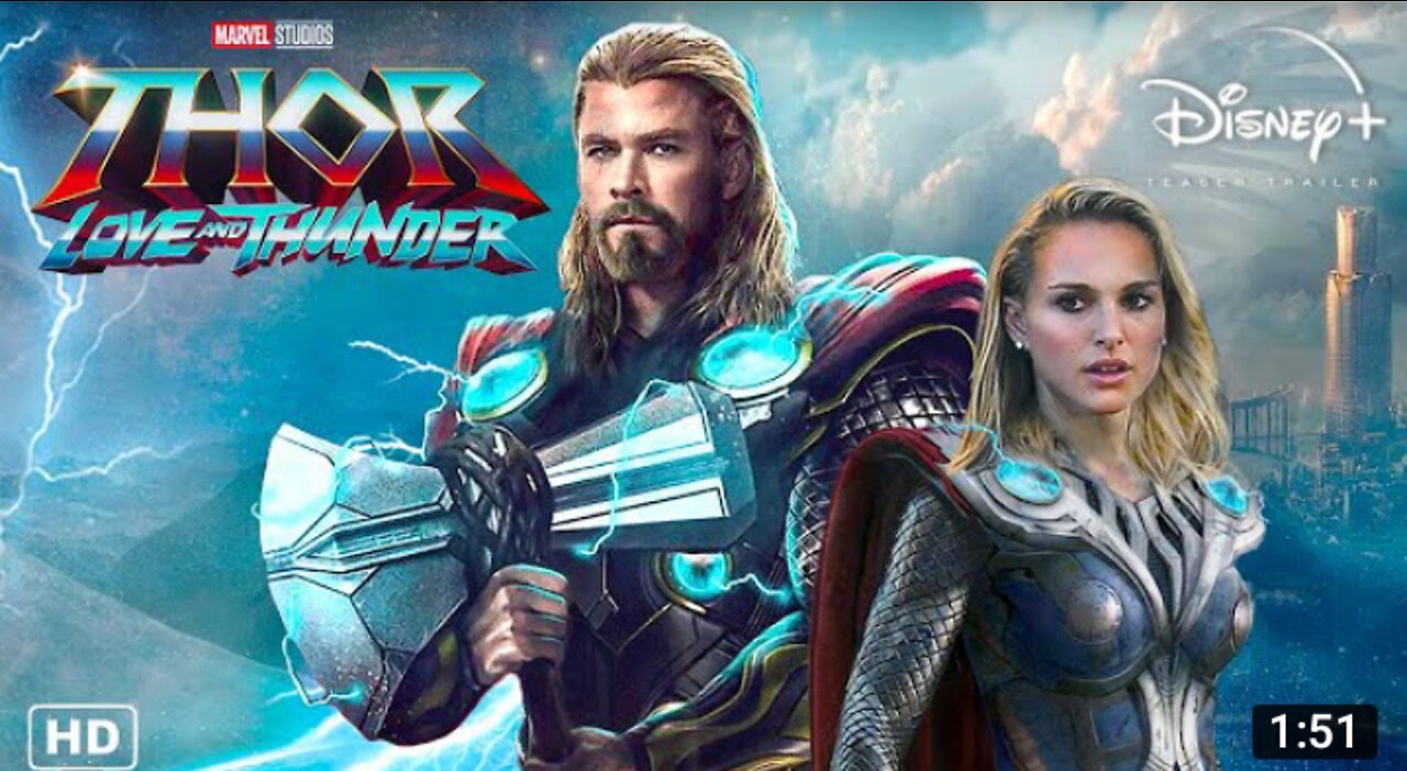 THOR: LOVE AND THUNDER Trailer #1 HD | Disney+ Concept | Chris Hemsworth, Natalie Portman