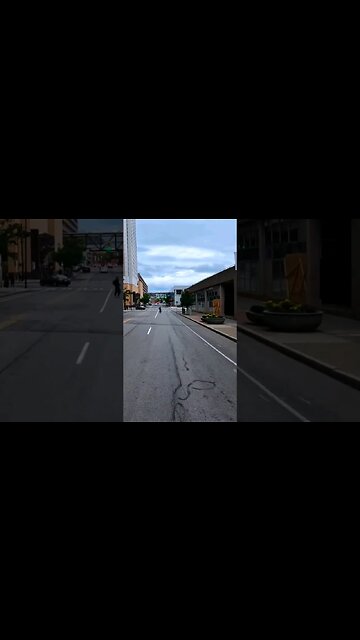 downtown Rochester to Genesee Riverway Trail timelapse #bikecommute #urbancycling #roadbike