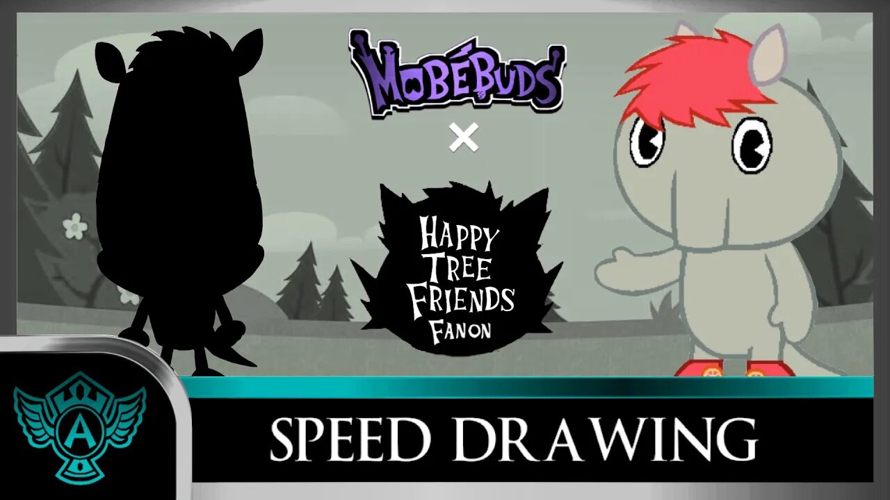 Speed Drawing: Happy Tree Friends Fanon - Speed | Mobebuds Style