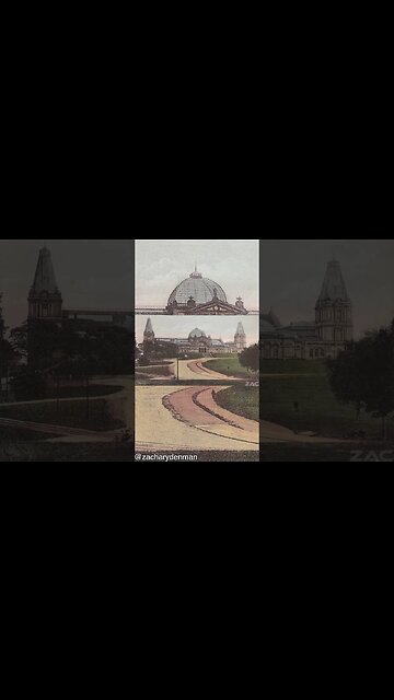 Alexandra Palace opened to the public on the 24th May 1873 only 16 days later was burn't down..