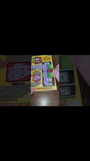 The Price is Right Lottery Tickets!