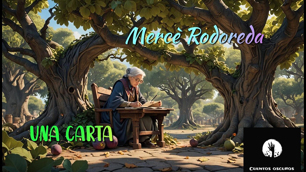 "Una carta" de Mercè Rodoreda. Audiorrelato fantástico de misterio.