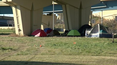 Milwaukee County tring to get homeless indoors as tent pop up around downtown