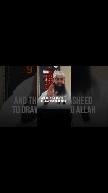 Stop listening to nasheeds!