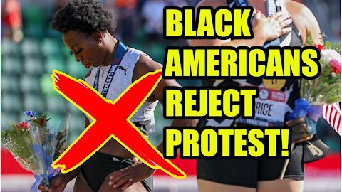 A HUGE MAJORITY of Black Americans REJECT Gwen Berry and Social Justice protest at Olympics!