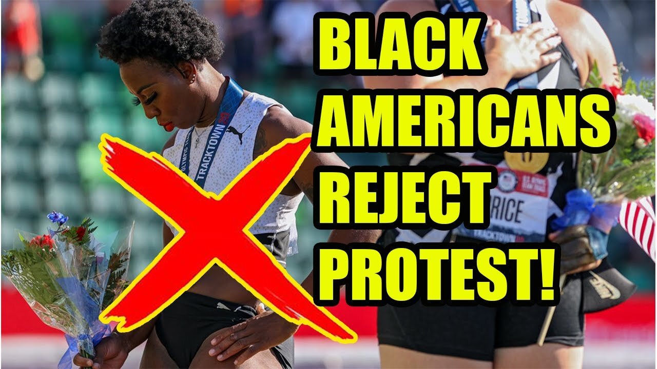 A HUGE MAJORITY of Black Americans REJECT Gwen Berry and Social Justice protest at Olympics!