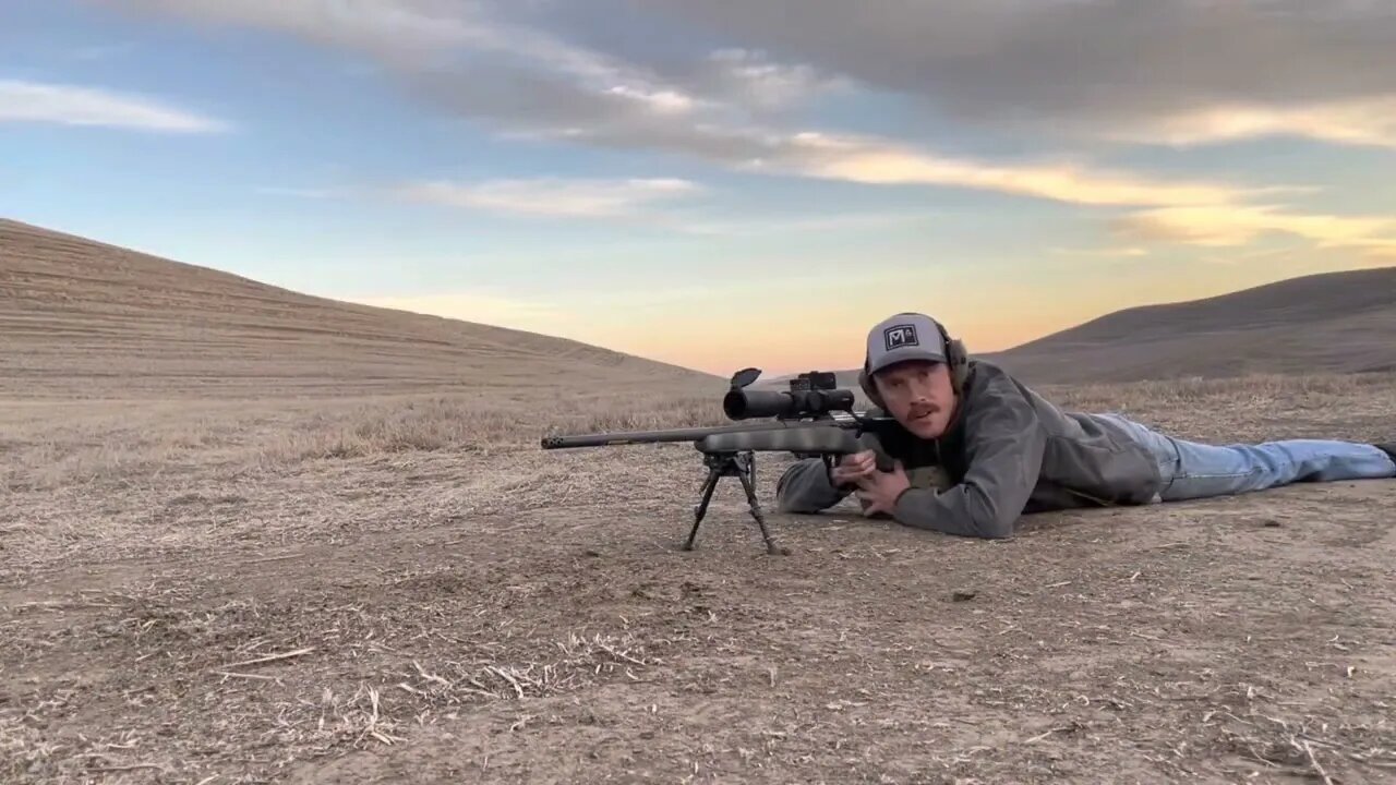 A hunting rifle can make hits how far_ Bergara Wilderness Ridge .300WM Long Range @ 6