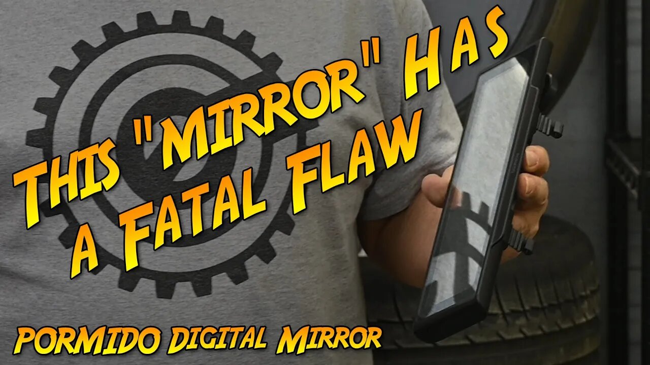 This Digital "Mirror" Has A Fatal Flaw (PORMIDO 4K Mirror Dash Cam)