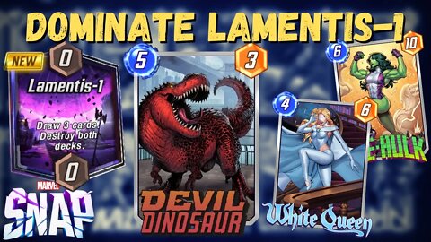 This Deck Rebuilds Itself and THRIVES on Lamentis-1 for Easy Climbing | Marvel Snap Deck Guide