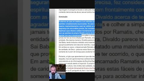 Divaldo Franco elogiou duas figuras do orientalismo sem qualquer aprofundamento sobre eles...