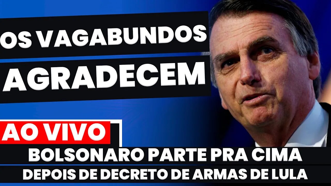 🚨Urgente: BOLSONARO PARTE PRA CIMA SOBRE NOVO DECRETO DE ARMAS DE LULA | CASO MARIELLE / CASO MORAES