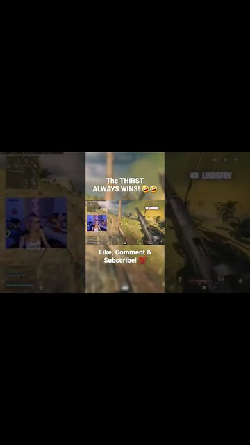 Lindsfry's teammate is about to risk it all.... 😭 (Call of Duty Warzone) #shorts #warzone