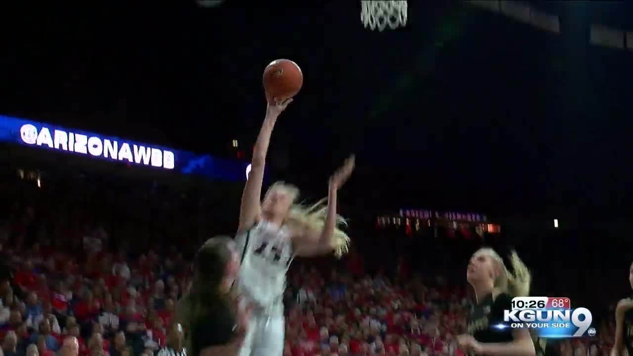 UA women defeat Idaho in WNIT