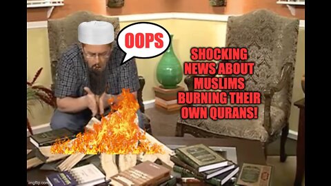 Muslims Burn their own Quran!