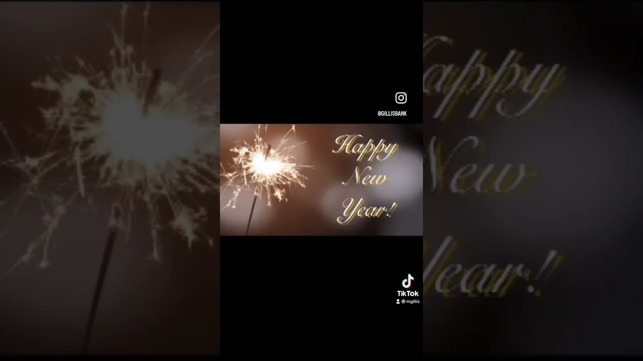 Wishing you all a Happy New Year and a wonderful year to come! #mattgillis