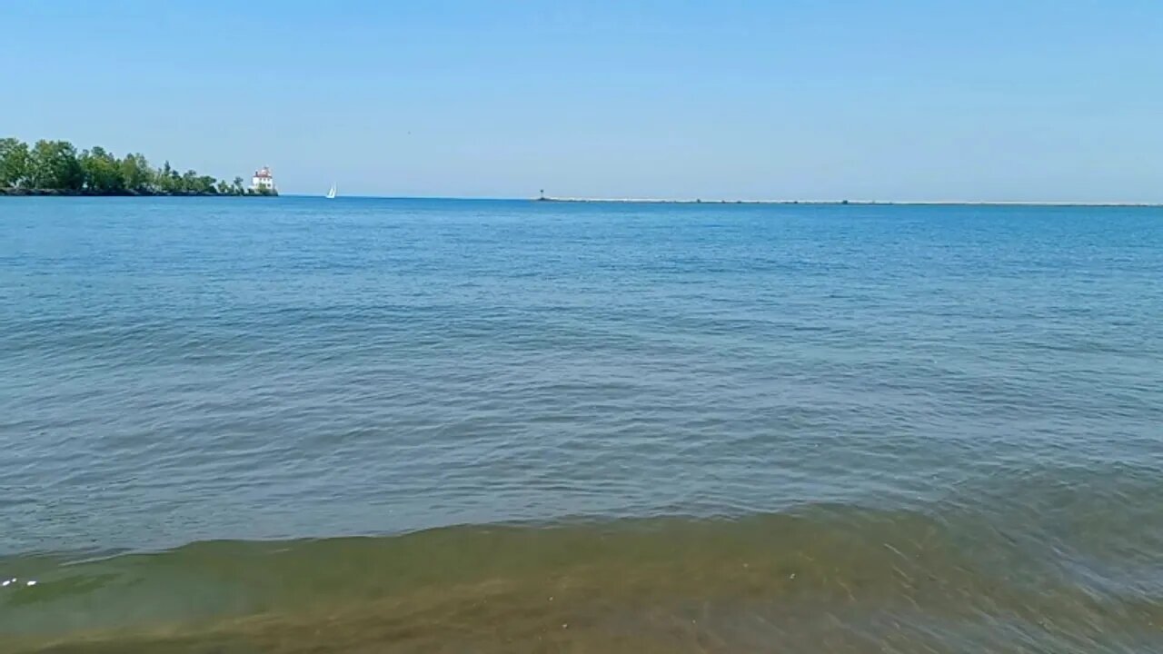 Lake Erie on a Hazy Day ~ June 7, 2023