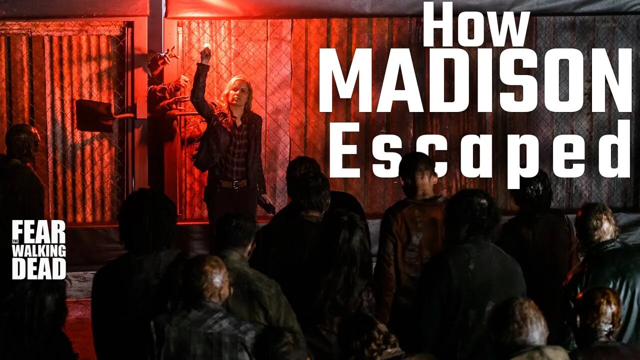 How Madison Escaped the Burning Stadium in Season 4 of Fear the Walking Dead