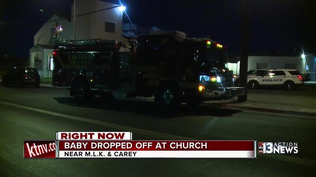 North Las Vegas police working to identify infant dropped off at church