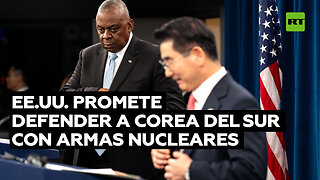 EE.UU. promete defender a Corea del Sur con armas nucleares y convencionales