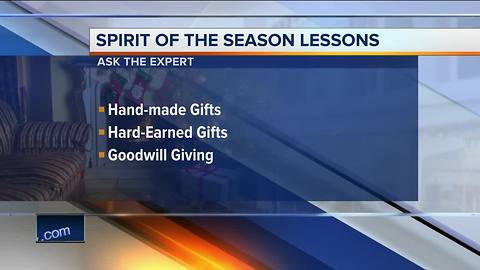 Ask the Expert: Giving rather than receiving