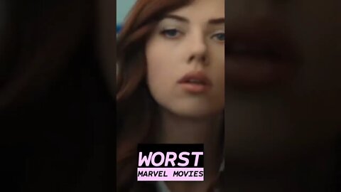 Worst Marvel Movies #marvel #worstmarvelmovies #mcu