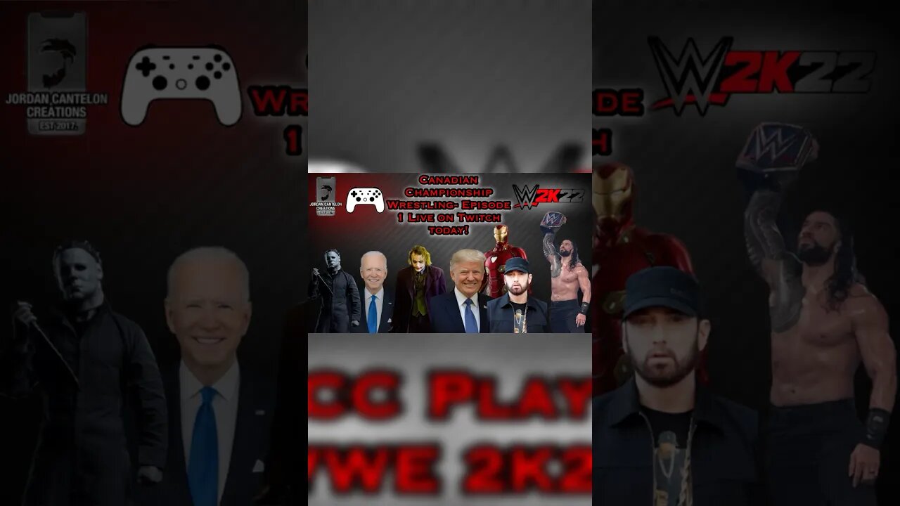 Streaming on Twitch Today! Got an epic match card for WWE 2K22 planned!! #linkinbio #wwe