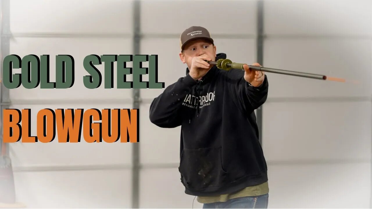 TRASH OR TREASURE --- Cold Steel Blowgun Review