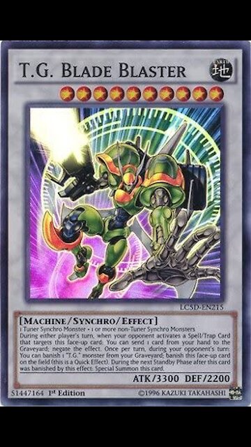 Yu-Gi-Oh! Duel Links - Antinomy Delta Accel Synchro Summons T.G. Blade Blaster