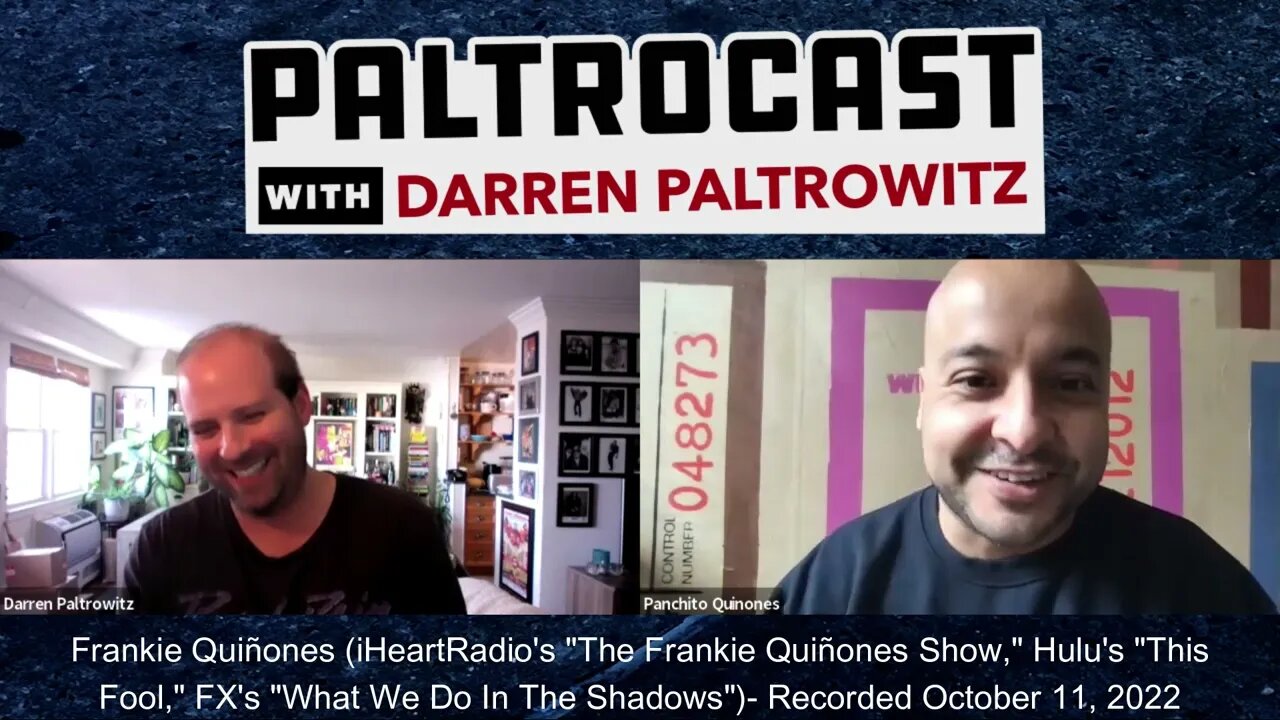 Frankie Quiñones interview with Darren Paltrowitz