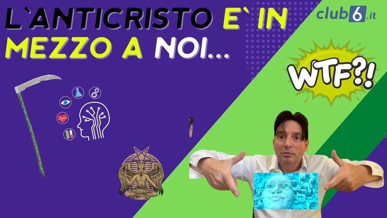 L`anticristo e` in mezzo a noi, voi esseri umani sarete in grado di sconfiggerlo ?
