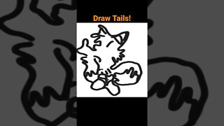 Draw Tails from Sonic Fast! #sonic #tails #sonicthehedgehog #draw