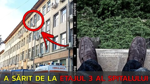 S-A ARUNCAT DE LA ETAJUL 3 AL SPITALULUI ! BĂTRÂNUL URMA SĂ FIE EXTERNAT