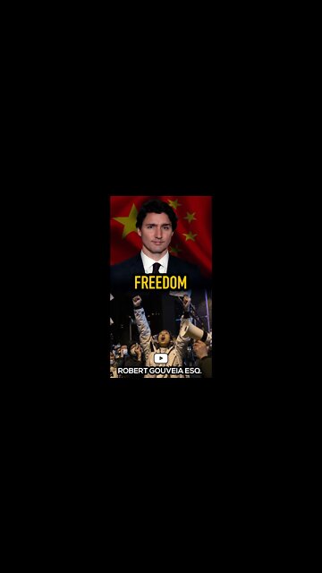 Canadian Dictator Trudeau Supports Chinese Freedom #shorts