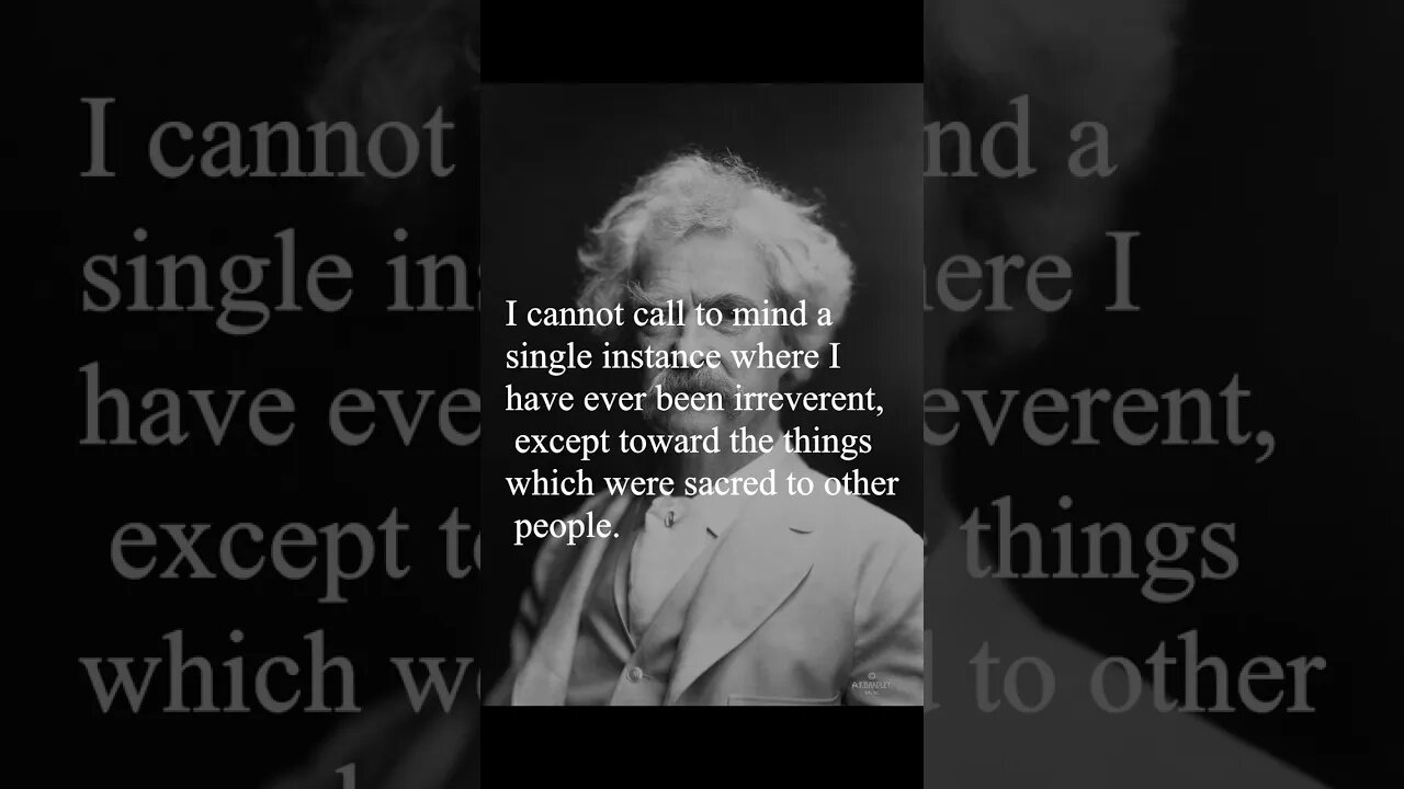 Mark Twain Quote - I cannot call to mind a single instance...