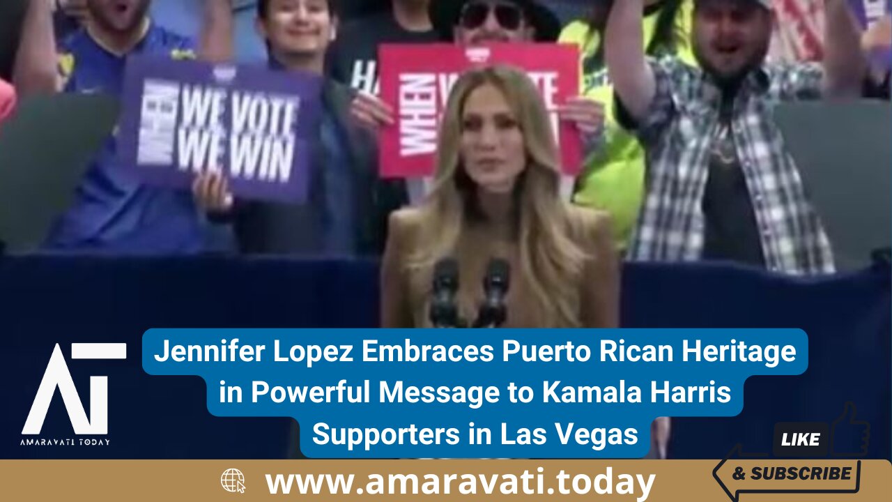 Jennifer Lopez Embraces Puerto Rican Heritage in Powerful Message to Kamala Harris Supporters