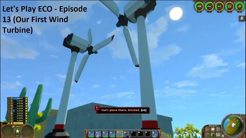 Let's Play ECO - Episode 13 (Our First Wind Turbine)