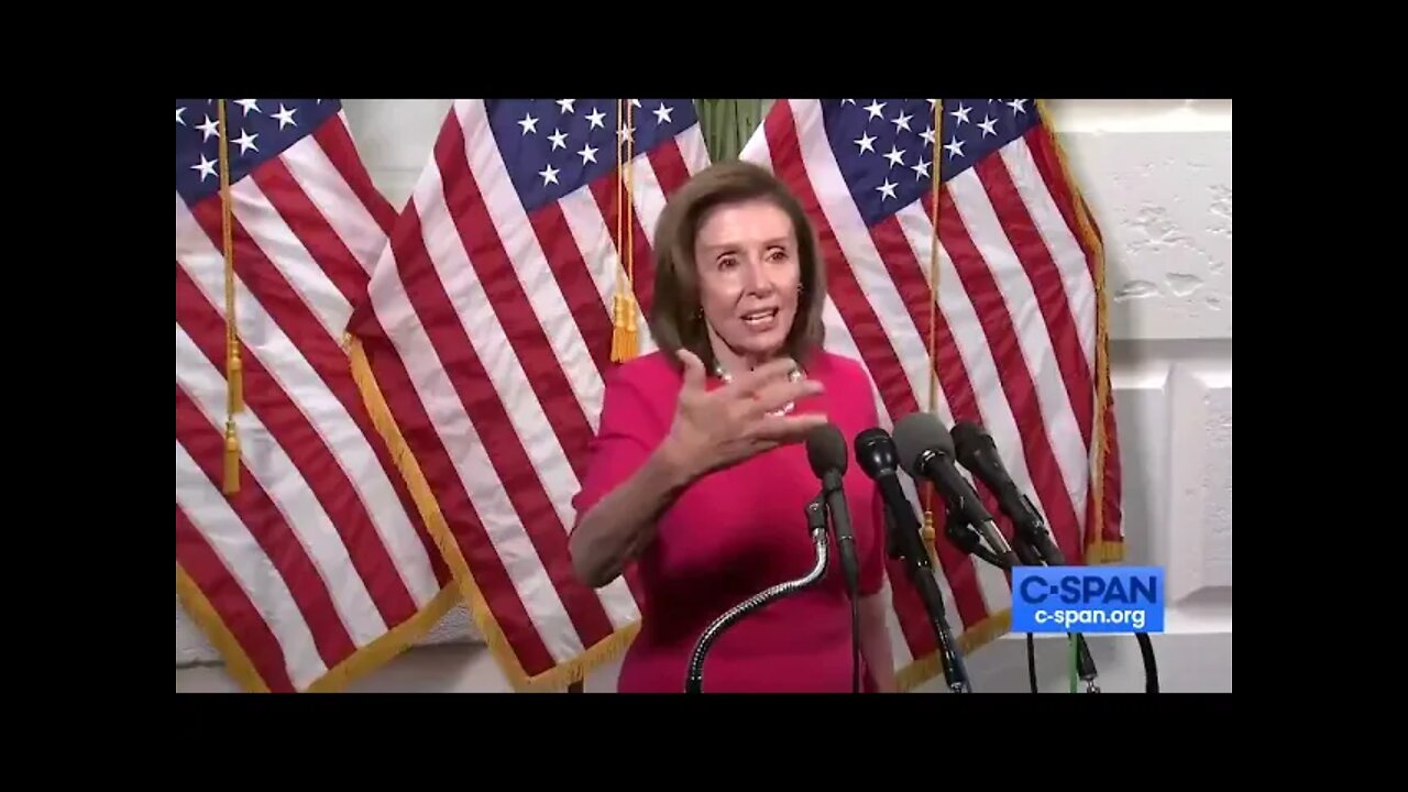 Speaker Nancy Pelosi has an Urgent Message for The World #BuildBackBetter