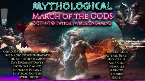 March of the Gods Event Marathon (Day 1)