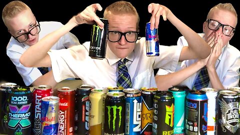 Sheltered Christian Guy Ranks 17 Different Energy Drinks