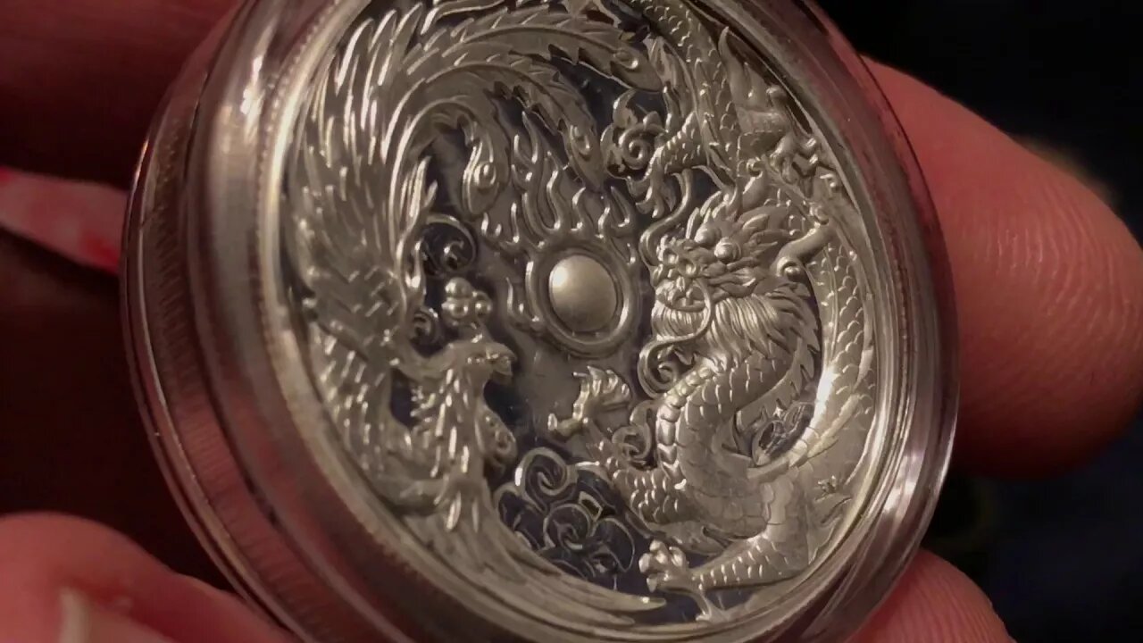 2017 Dragon & Phoenix HIgh Relief Silver Coin Unboxing Part 2